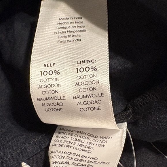 MOTHER The Run Wild Dot Line Cotton Dress - Picture 7 of 7